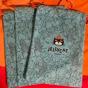 Jellycat Teal Drawstring/ Dust Bag